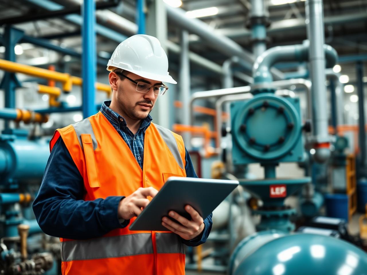 Ingénieur sur site industriel